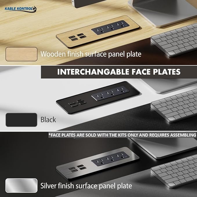 Kable Kontrol Recessed Power Strip Kit - Image 7