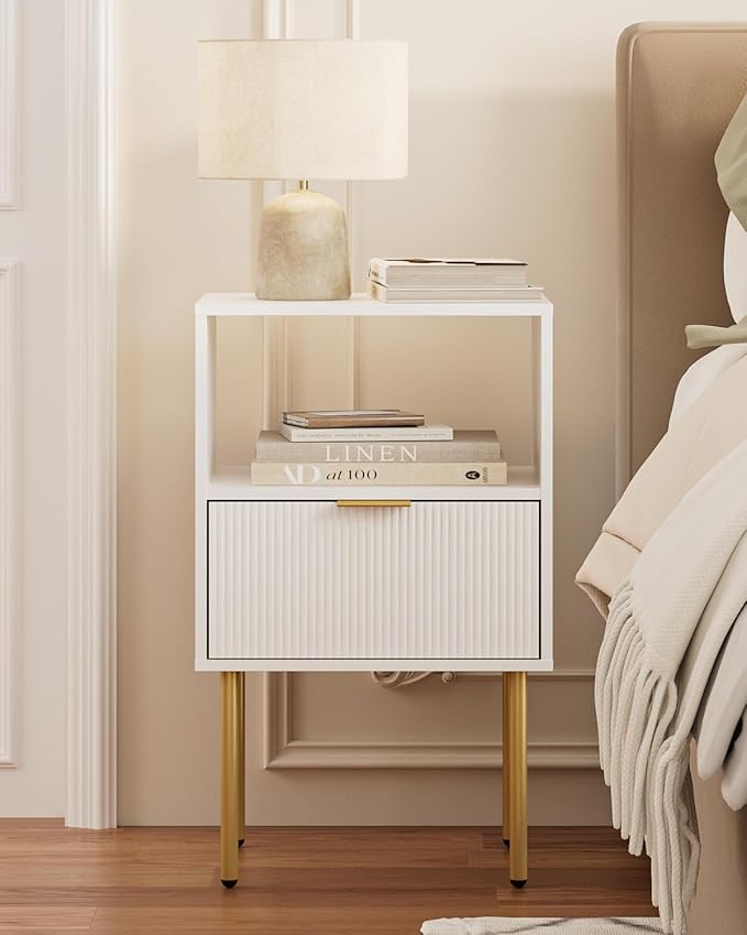 Masupu Night Stand, Mid-Century Bedside Table - Image 4