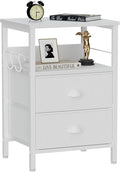 Furologee Nightstand Bedside Table by Furologee