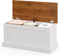 LOKO 35.5” Storage Chest, Lift Top Storage Box by LOKO