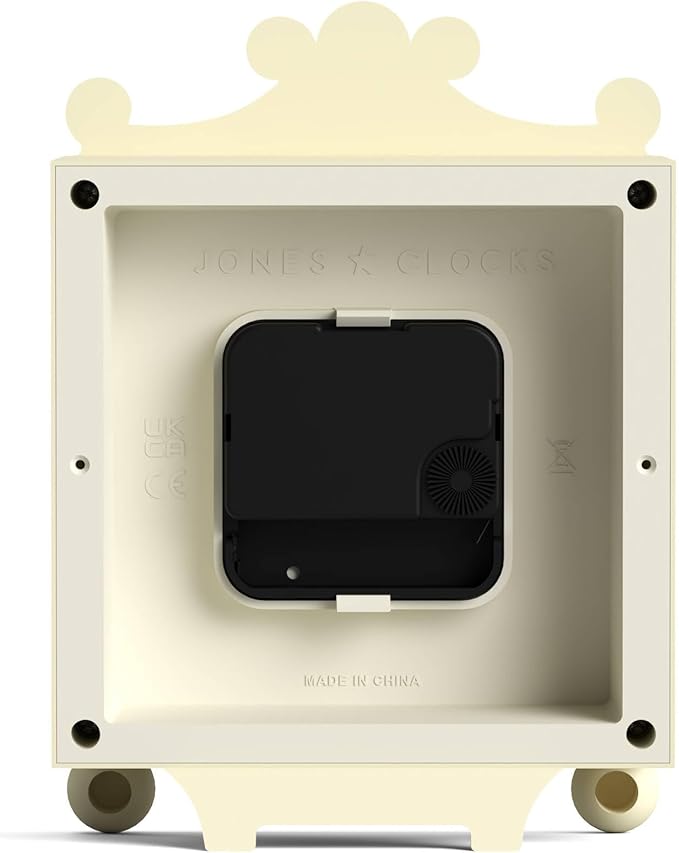 JONES CLOCKS® Parlour Mantel Clock | Classic Carriage Clock | Cream | Elegant - Image 7