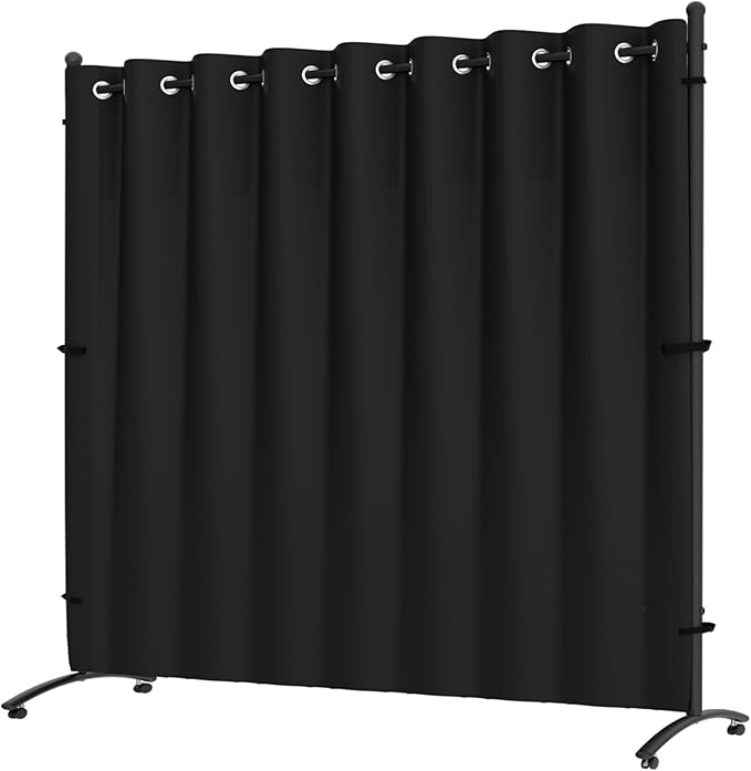 Room Divider, Curtain Privacy Screen by PHONJOROO