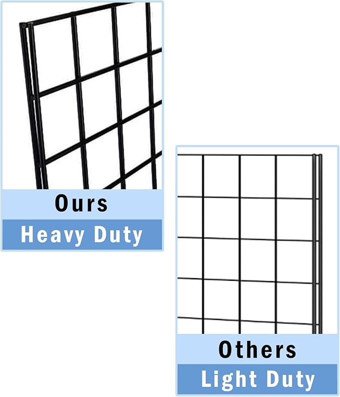 NEESEEYEE Commercial Grade Gridwall Panels – Heavy Duty Grid Panel - Image 3