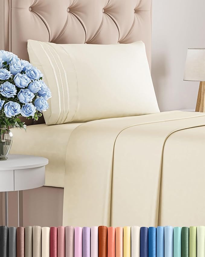 Twin Size 3 Piece Sheet Set by CGKUnlimited