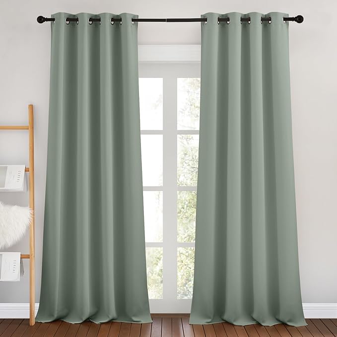 NICETOWN Blackout Living Room Curtains 90 inches Long by NICETOWN