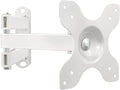 WALI TV Wall Mount Articulating LCD Monitor Full Motion 15 inch Extension Arm by WALI
