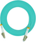 Jeirdus 2Meters 6ft LC to LC Duplex 50/125 10G OM3 Multi-Mode Fiber Optic Cable by Jeirdus