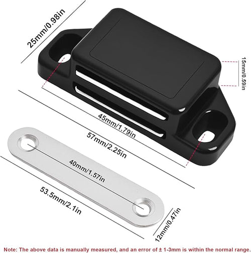 16 Pack Magnetic Push Latch, Heavy Duty Magnetic Touch Latch, - Image 2