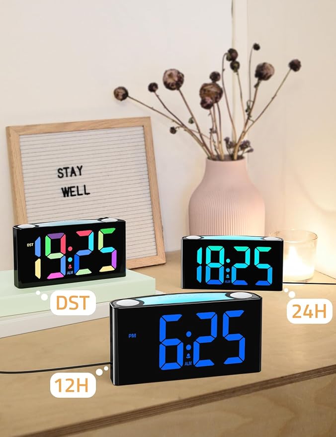 Mesqool Wake Up on Time: Vibrating Alarm Clock - Image 8