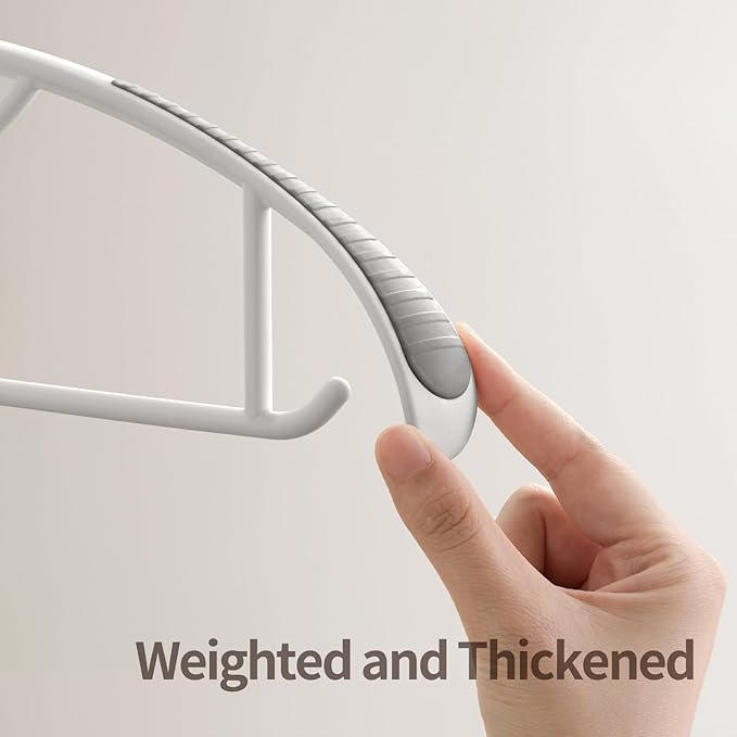 Non-Slip Hangers, Heavy Duty, Plastic Hanger - Image 3