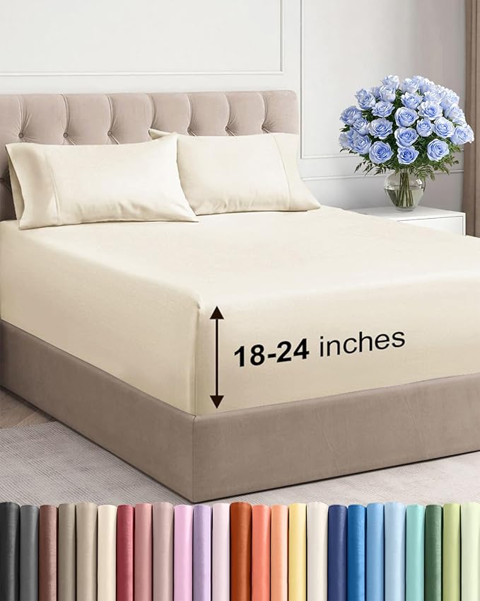 Extra Deep Twin XL Sheet Set by CGKUnlimited