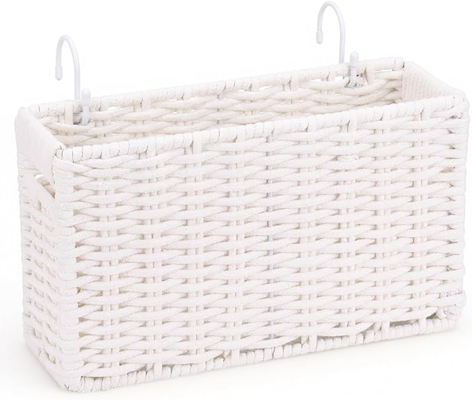 Cotton Rope Woven Bedside Caddy by Welcometobuy