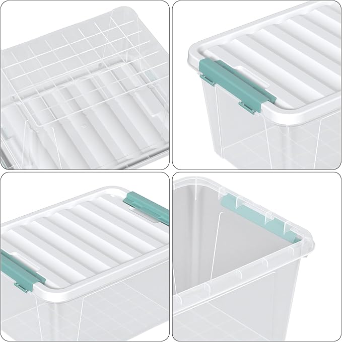 20 Quart Clear Storage Box - Image 3
