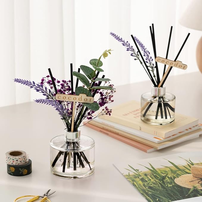 COCODOR Lavender Reed Diffuser/White Jasmine/6.7oz/1Pack / Home Fragrance Scent - Image 7