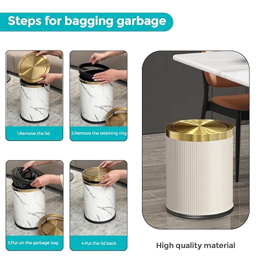4 Gallon Bathroom Trash Can - Image 6