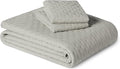 Amazon Basics Brushed Microfiber Quilt Set, Extra Soft by AmazonBasics