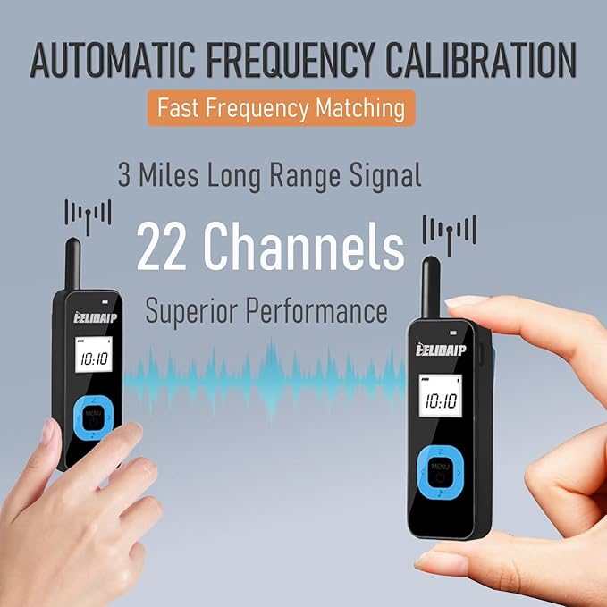 ELIDAIP T-M1 Super Mini Walkie Talkie - Image 6