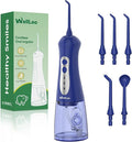 WellLeo Water Flossers for Teeth, Portable Oral Irrigator Rechargeable Water by Wellleo