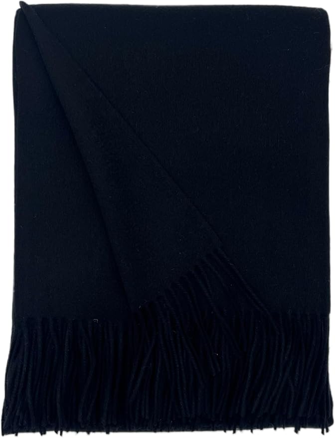 Alashan Cashmere Blend Ripple Finish Woven Throw - Image 2