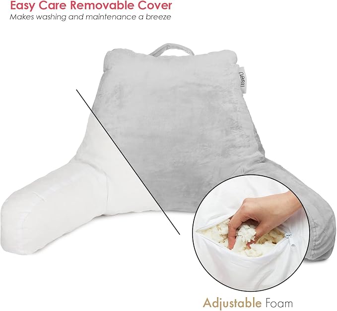 Nestl Reading Pillow with Shredded Memory Foam, Designed - Image 4