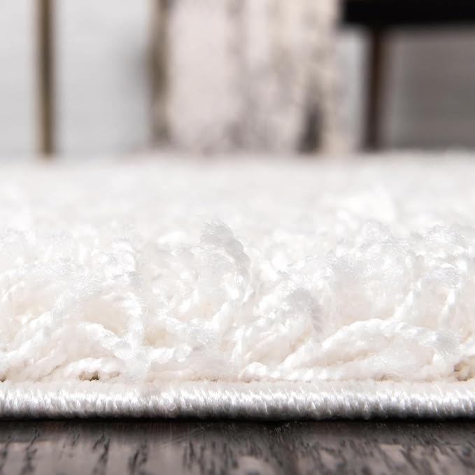 Unique Loom Solid Shag Collection Area Rug - Image 4