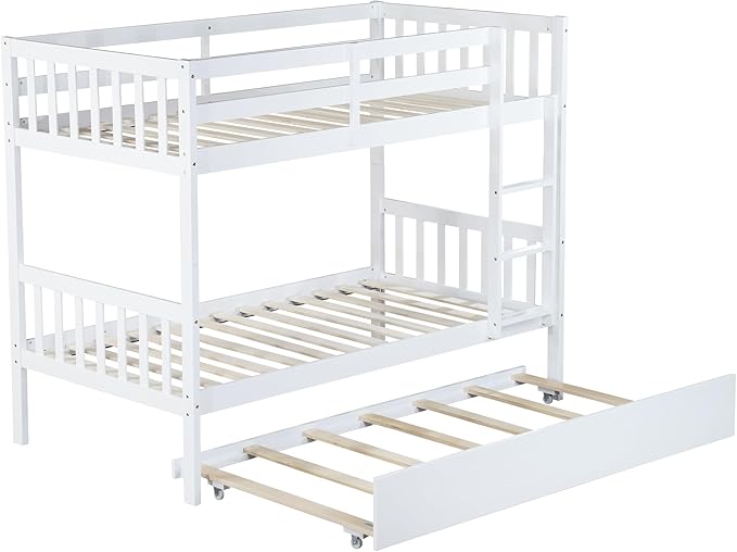 Bellemave Twin Over Twin Bunk Bed - Image 6