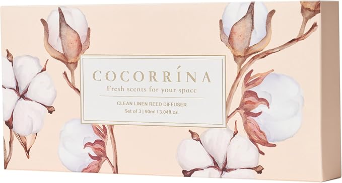 COCORRÍNA Reed Diffuser Set of 3-3 Pack/ 3.04 Fl.oz Diffuser - Image 6