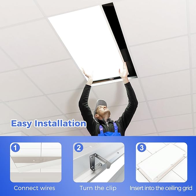 AIKVSXER 30 Pack 2x4 LED Flat Panel Light - Image 5