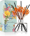 COCODOR Preserved Flower Reed Diffuser/Cedar Wood/6.7oz/1Pack / Home Fragrance by Cocodor