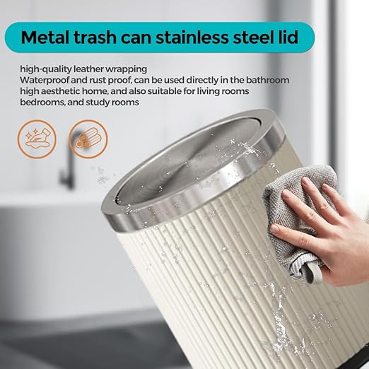4 Gallon Bathroom Trash Can - Image 6