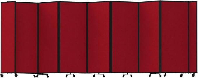 Versare Room Divider 360 Portable Wall Partition | Folding Panels | Large by VERSARE