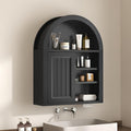 Arched Bathroom Wall Cabinet, 23.6 x 30.3'' Over The Toilet Cabinet by UPOSOJAWishesYouaNiceDay