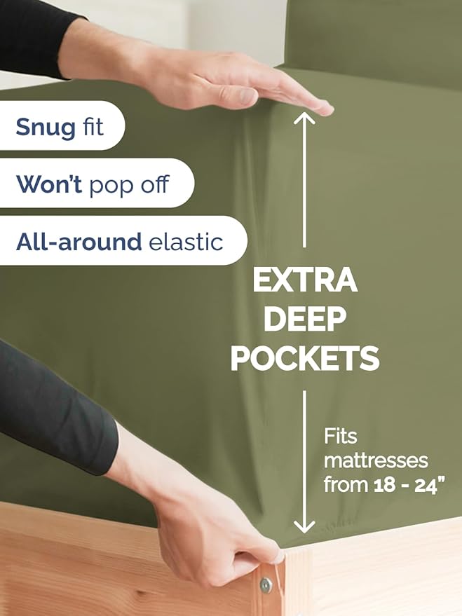 Extra Deep Twin XL Sheet Set - Image 3
