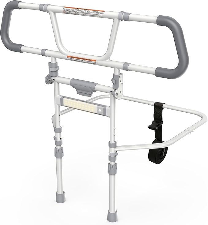 Packve Foldable Bed Rails for Elderly Adults Safety by Packve