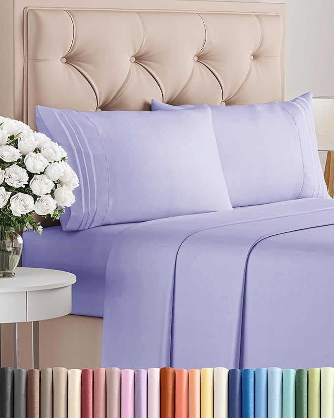 King Size 4 Piece Sheet Set by CGKUnlimited
