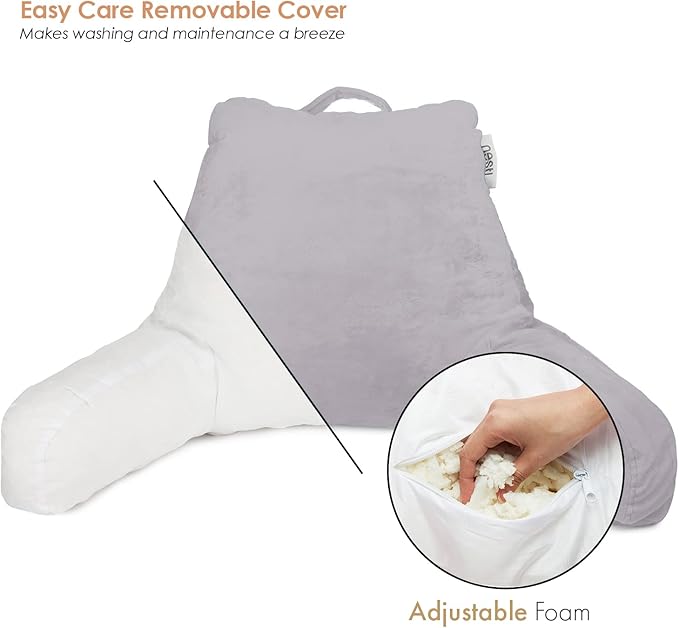 Nestl Reading Pillow with Shredded Memory Foam, Designed - Image 4