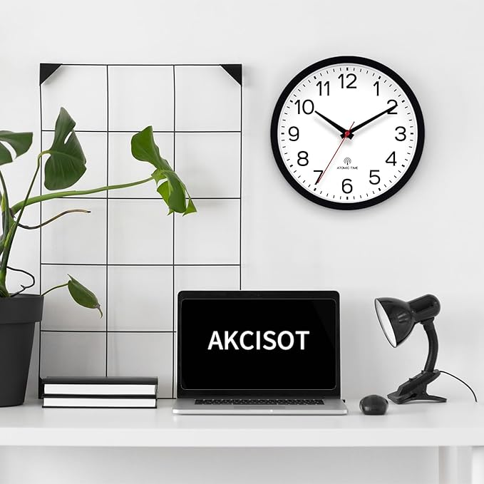 AKCISOT Atomic 14 Inch Wall Clock Analog Clocks - Image 6
