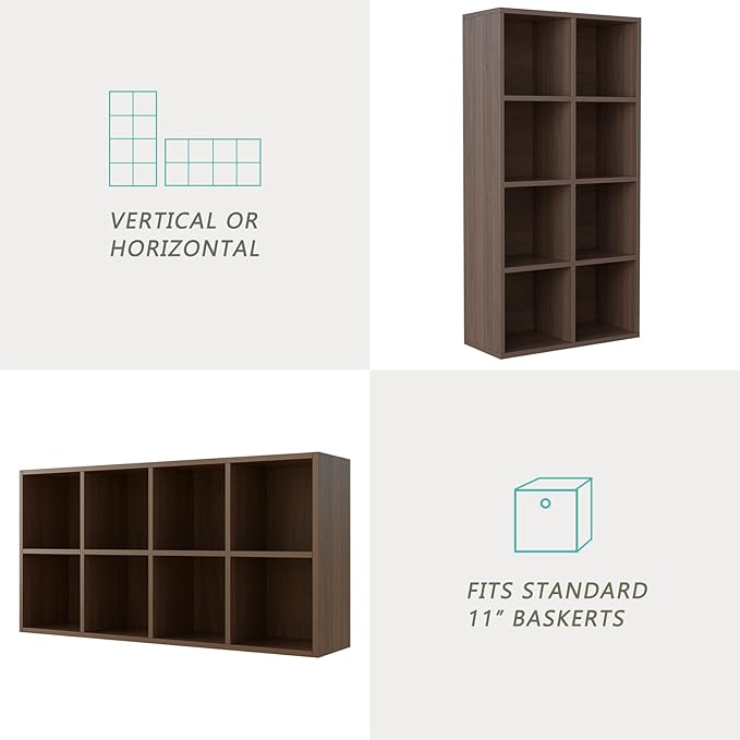 OSCHF 8-Cube Storage Shelf Bookcase - Image 4