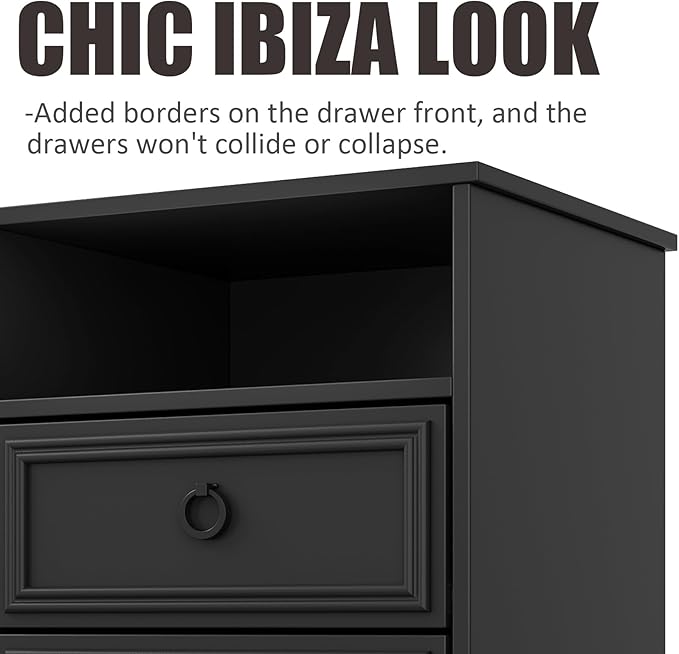 Set of 2 Large Night Stand - Image 4