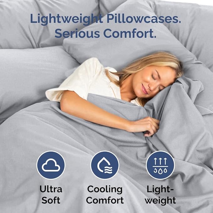 Queen Pillow Cases Set of 10 - Image 3