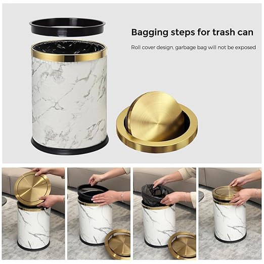 4 Gallon Bathroom Trash Can - Image 6