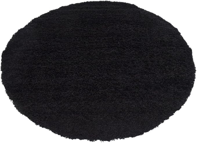 Unique Loom Solid Shag Collection Area Rug - Image 3