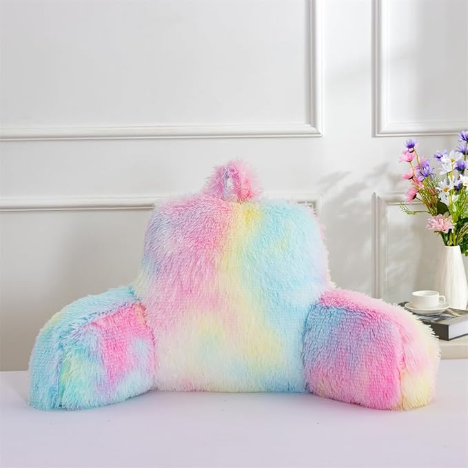 Holawakaka Shaggy Reading Pillow by Holawakaka