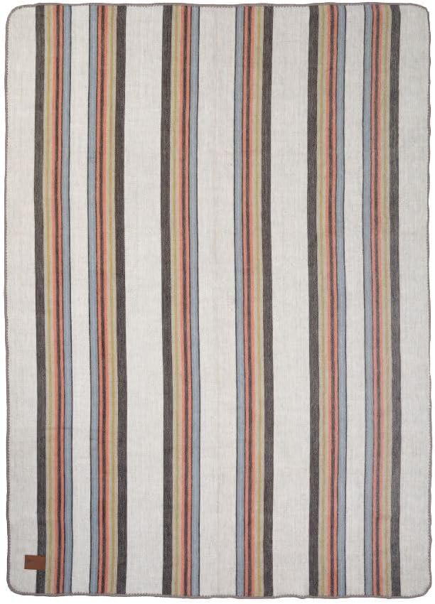 QISU Alpaca Wool Blanket Throw | Large, Variegated | 85 x 65 inches | Ultra-Soft - Image 2