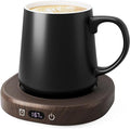 Coffee Mug Warmer & Mug Set for desk, Smart Auto Shut Off Electric Cup Warmer by SmartTool%E2%80%A2BetterLife
