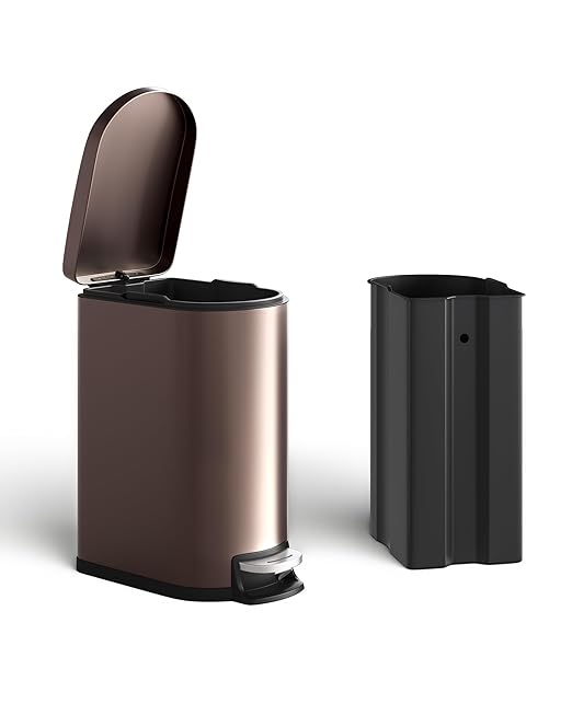 GarveeHome 13 Gal & 2.6 Gal Trash Can Combo Set, Kitchen Trash Can and Bathroom - Image 6
