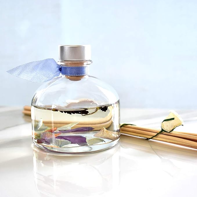 LOVSPA Reed Diffuser Set, Calm Spanish Blue Lavender Scented Oil Diffuser - Image 4