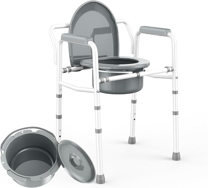 ZOLIQUEX 3 in 1 Bedside Commodes Chair by ZOLIQUEX