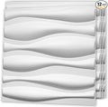 Art3d Decorative 3D Wall Panel, 32 Sq.FT PVC Interior Wall Decor by Art3d