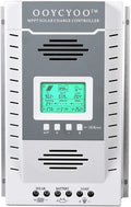OOYCYOO MPPT Charge Controller 80 amp 12V/24V Auto, 80A Solar Panel Charge by OOYCYOO
